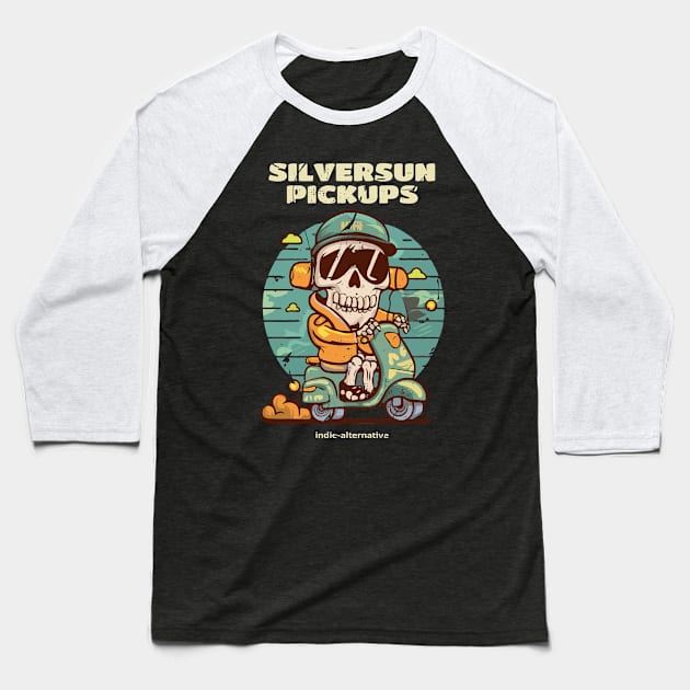 silversun pickups Baseball T-Shirt by mid century icons